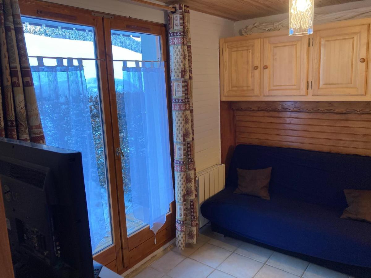Appartement 2 Pieces Pieds Des Pistes Terrasse Face A La Montagne Bernex Ngoại thất bức ảnh